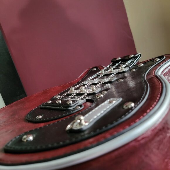 *NEW RARE GUITAR SHAPE CROSSBODY PURSE BAG - Picture 9 of 9